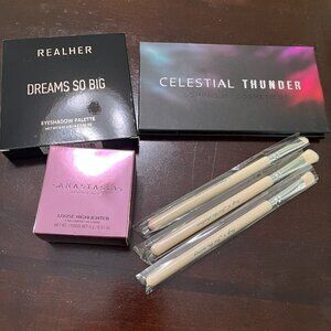 Makeup Lot Dominique Cosmetics, Makeup Brushes, Realher, Anastasia NEW